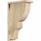 Ekena Millwork Ridgewood Rough Sawn Corbel w/Backplate, Douglas Fir, 6"W x 14"D x 22"H COR06X14X22RID01RDF - alternate 1